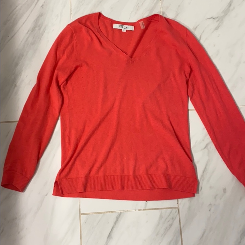 The Line from Marcus V Neck sweater